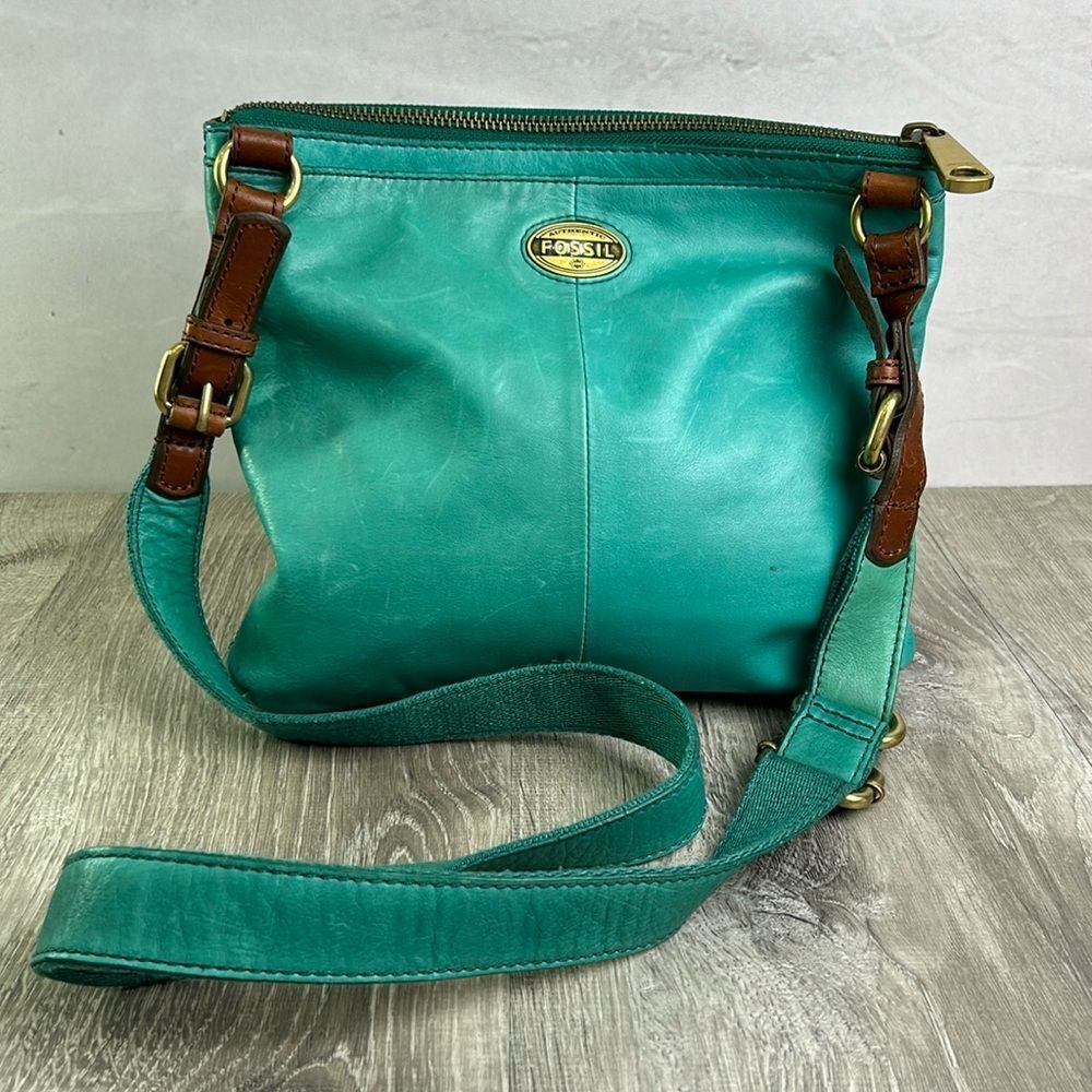 Fossils large multiple pocket bags tote purse